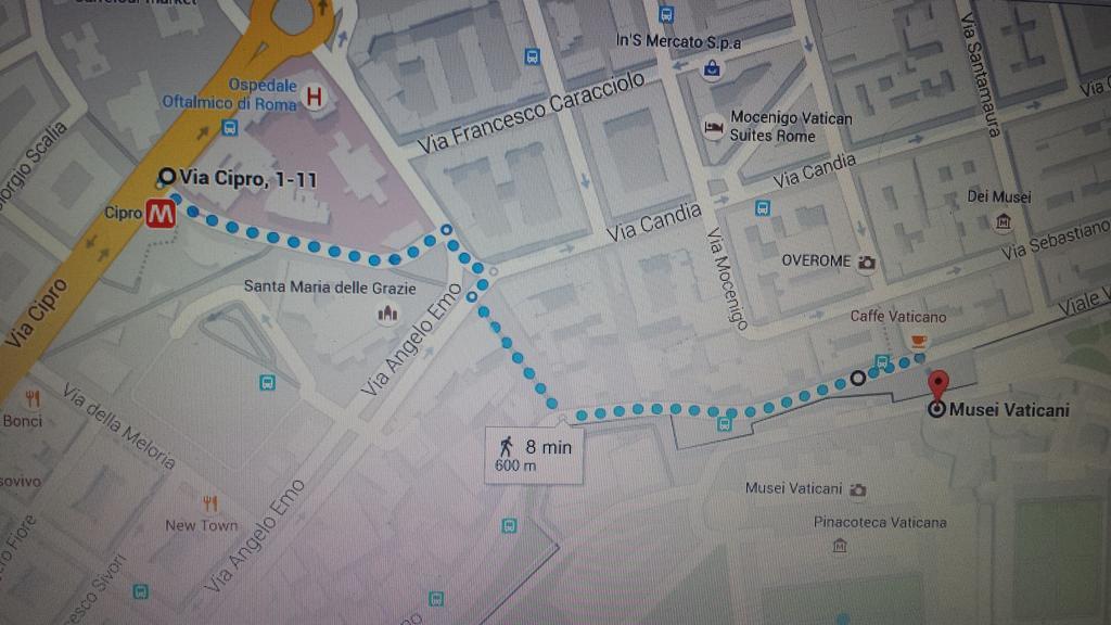 Fiore Vaticano B&B Roma Ngoại thất bức ảnh